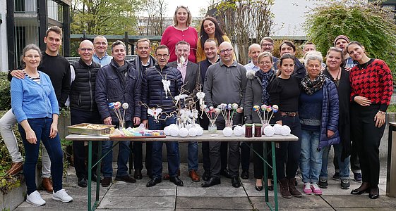 Management Team von Plastik Omnium im AWO Dorf Hasenbergl